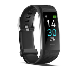 Nivo Smart Bracelet With Advanced Touchscreen Precision - Black