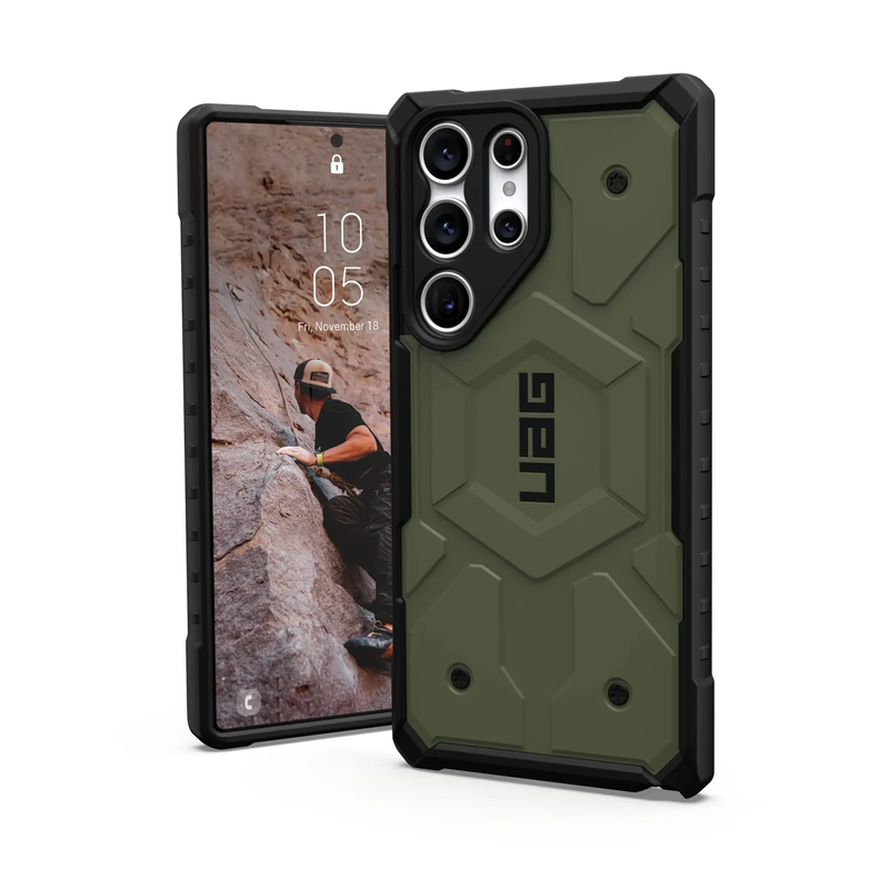 UAG Pathfinder Case For Samsung Galaxy S23 Ultra - Olive Drab
