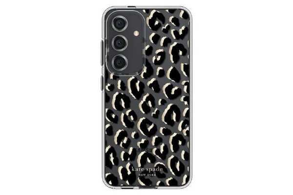 KSNY City Leopard Case For Samsung Galaxy S24 - Clear