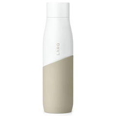 Larq PureVis Movement Water Bottle 710ml - White/Dune