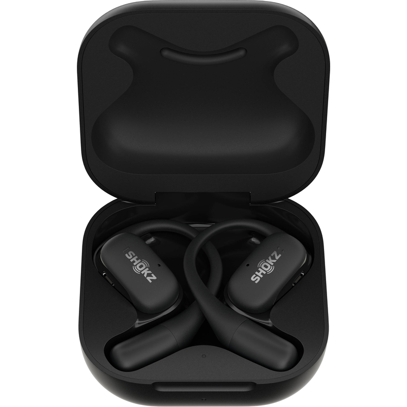 Shokz OpenFit True Wireless Bone Conduction Earbuds - Black