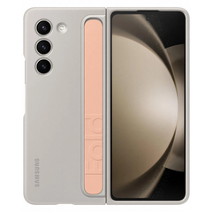Samsung Standing Case with Strap for Galaxy Z Fold5 - Sand