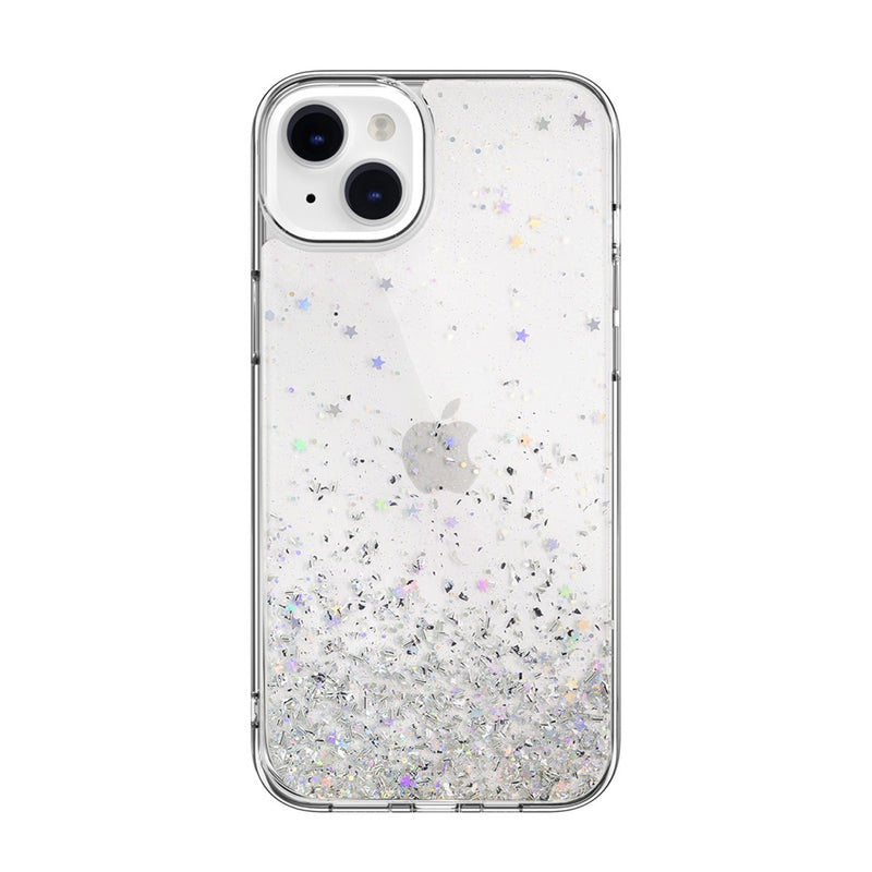 SwitchEasy Starfield 3D Case For iPhone 14 Plus - Transparent