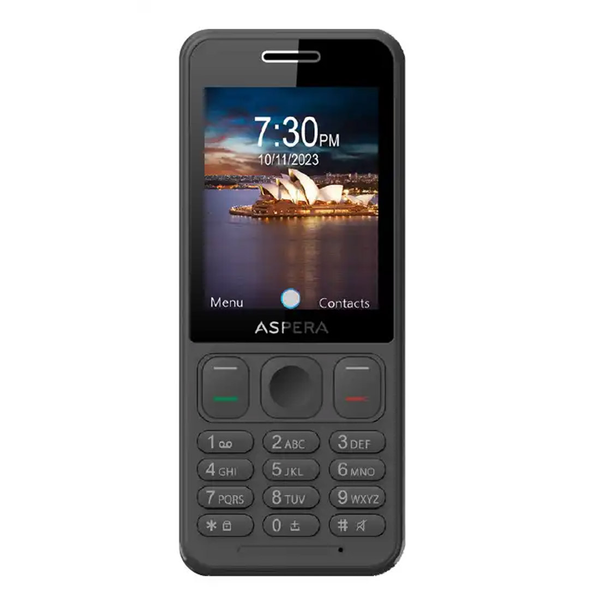 Aspera F48 2.4" Keypad Phone 128MB/64MB - Grey