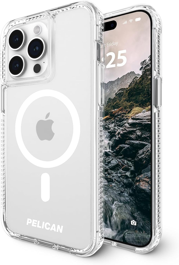 Pelican Protector MagSafe Case For iPhone 15 Pro Max - Clear
