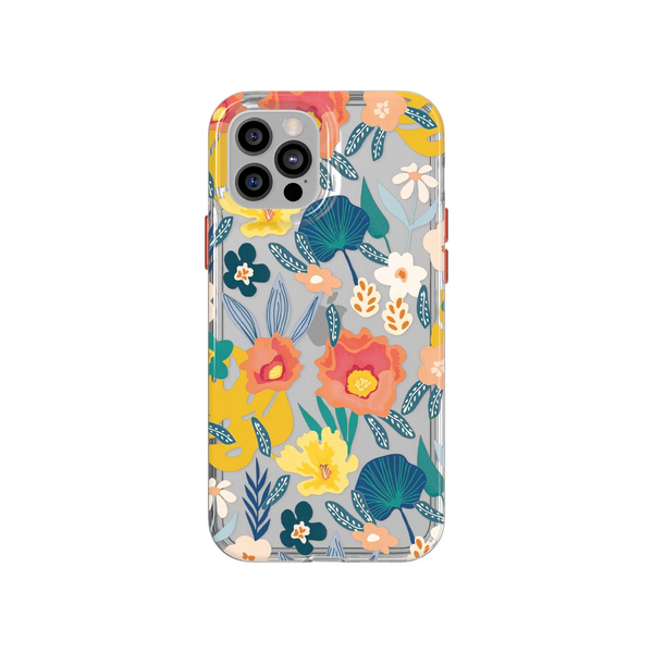 Tech 21 EvoArt Botanical Garden Case iPhone 12/12 Pro - Tangerine