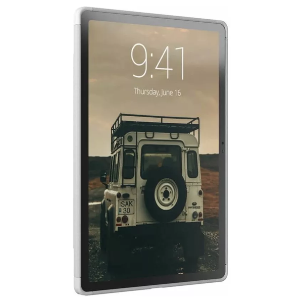 UAG Kickstand/HandStrap Case For Galaxy A9 Plus 11"- White/Grey