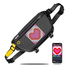 Divoom Pixoo Slingbag-V 2nd Gen Pixel Art LED Bag - Black