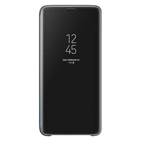 Samsung Galaxy S9+ Clear View Standing Cover - Black