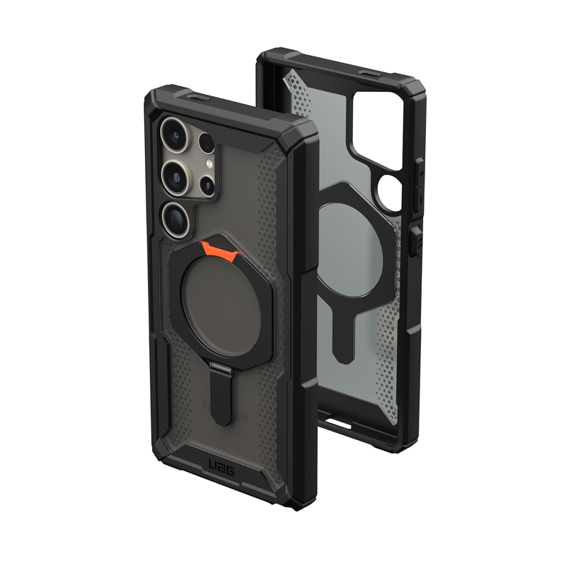 UAG Plasma Case For Samsung Galaxy S24 - Black/Orange