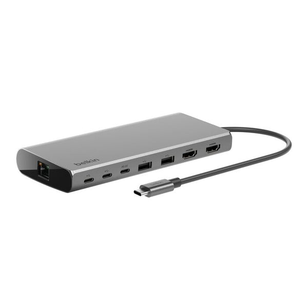 Belkin Connect Universal USB-C 8-in-1 Core Hub - Space Grey