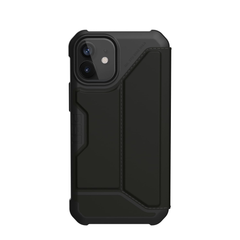 UAG Metropolis Case For iPhone 12/12 Pro - LTHR ARMR Black