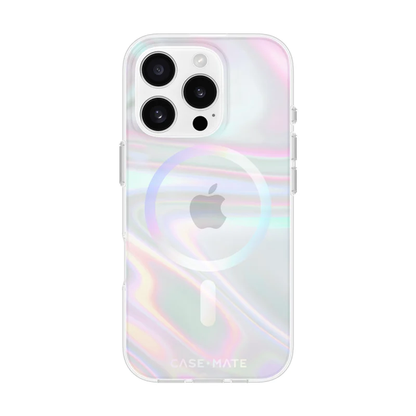 Case-Mate Soap Bubble Case For iPhone 16 Pro Max - Iridescent