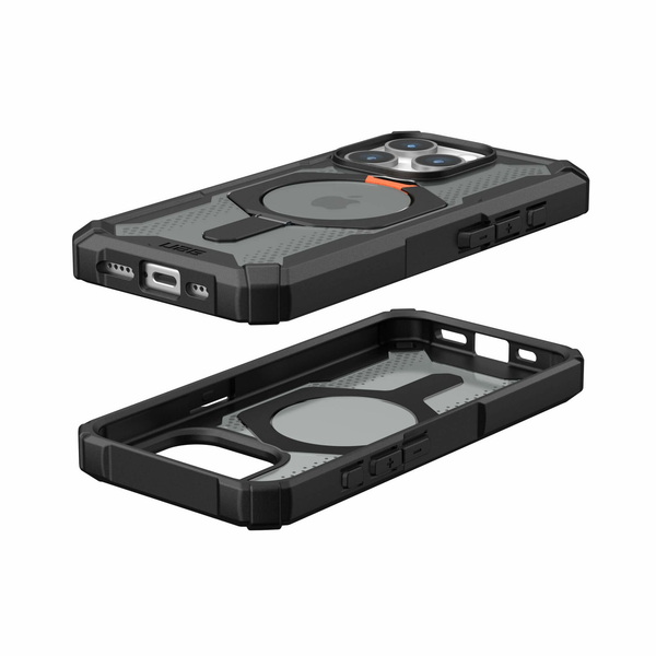 UAG Plasma XTE Case For Apple iPhone 15 Pro - Black/Orange
