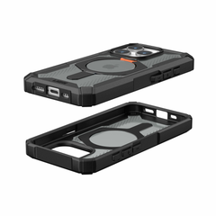 UAG Plasma XTE Case For Apple iPhone 15 Pro - Black/Orange
