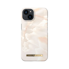 Ideal of Sweden Fashion Case For iPhone 13 - Rose Pearl Marble