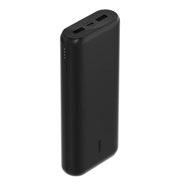 Belkin BoostCharge 3-Port Power Bank 20K mAh w/ PD 20W - Black