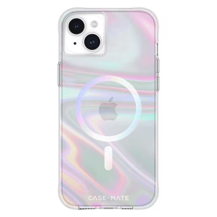 Case-Mate Soap Bubble MagSafe Case For iPhone 15 - Iridescent