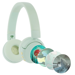 BuddyPhones POP Fun Wireless Headphone - Ocean Green