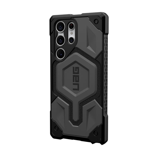 UAG Monarch Pro Case For Samsung Galaxy S23 Ultra - Silver