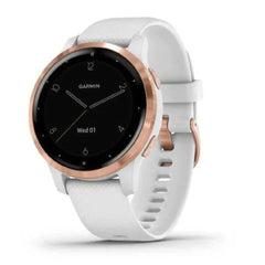 Garmin Vivoactive 4S Smart Watch 40 MM - White/Rose Gold