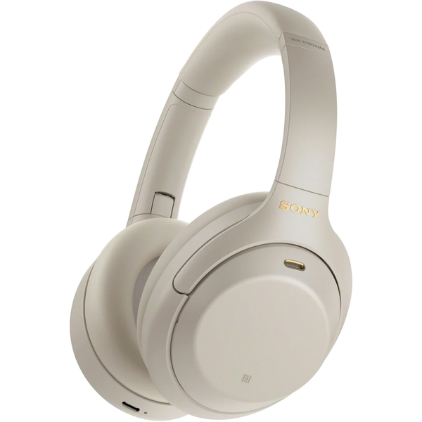 Sony Premium Noise Cancelling Wireless Headphones - Silver