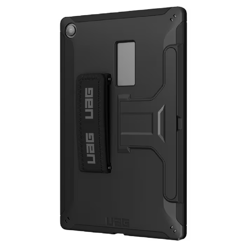 UAG Scout Case For Samsung Galaxy Tab A9+ w/ Kickstand & Handstrap - Black