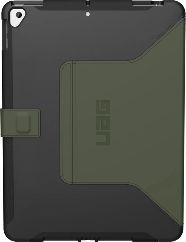 UAG Scout Hand Strap Case For iPad 10.2” - Black/Olive