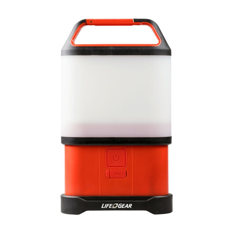 LifeGear Stormproof 1000 Lumen LED Lantern - Red