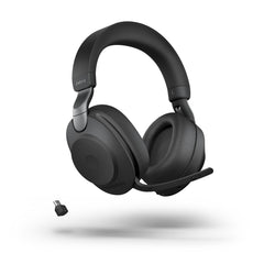 Jabra Evolve2 85 MS Stereo Wireless ANC Headset - Black