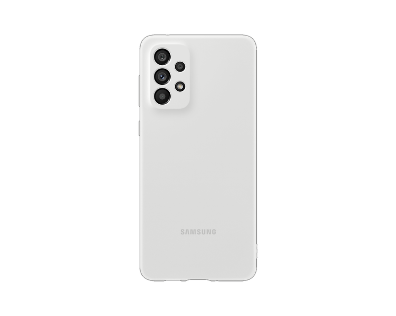 Samsung Silicon Cover For Samsung Galaxy A73 5G - White