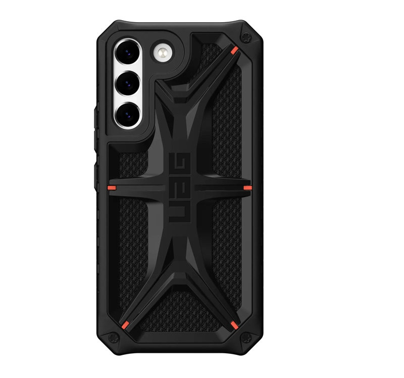 UAG Monarch Case For Samsung Galaxy S22 - Kevlar Black