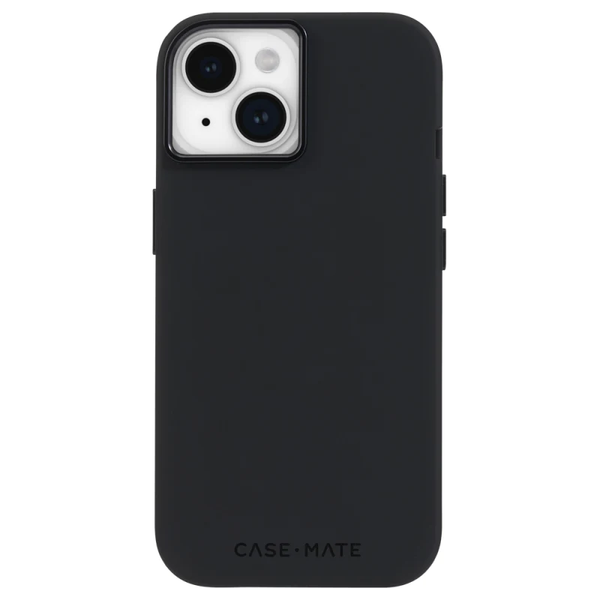 Case-Mate Silicone MagSafe Case For Apple iPhone 15 - Black