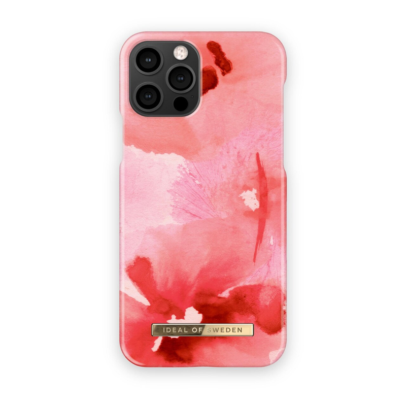 Ideal of Sweden Fashion Case For iPhone 12/12 Pro - Coral Blush Floral