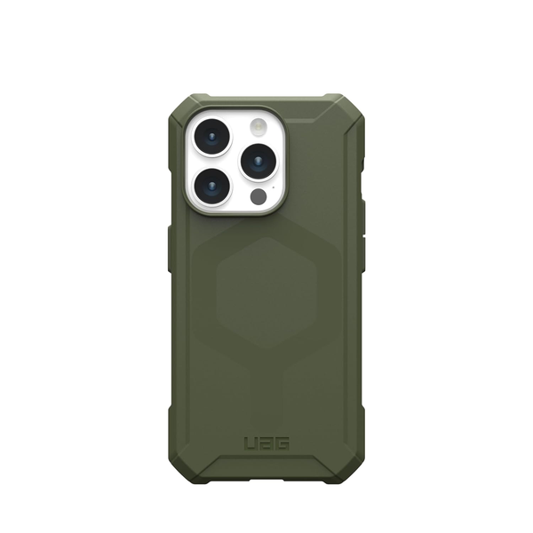 UAG Essential Armor MagSafe Case For iPhone 15 Pro - Olive Drab