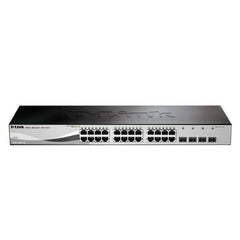D-Link 28-Port Gigabit Smart Managed Switch - Black