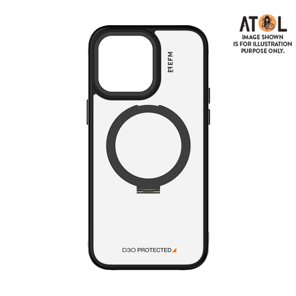 EFM Alta Armour Case with D3O BIO For Apple iPhone 15 Pro - Black