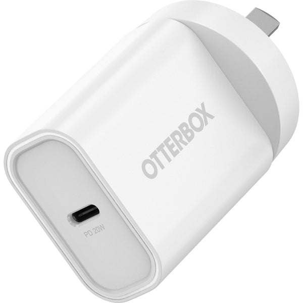 OtterBox 20W USB-C Fast Wall Charger - White