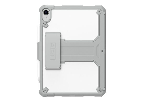 UAG Healthcare Kickstand/Hand Strap Case For IPad 10.9"- White/Grey