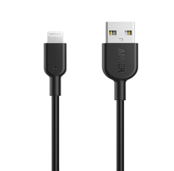 Anker PowerLine Select+ USB A to Lightning Cable 0.9m - Black