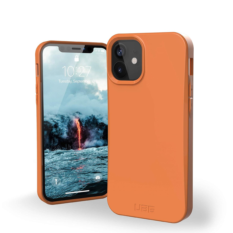 UAG Biodegradable Outback Case For iPhone 12 Mini - Orange