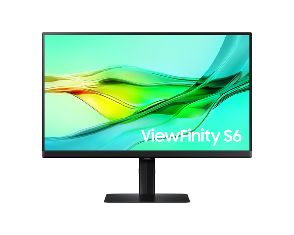 Samsung ViewFinity S6 100Hz QHD IPS Monitor - Black