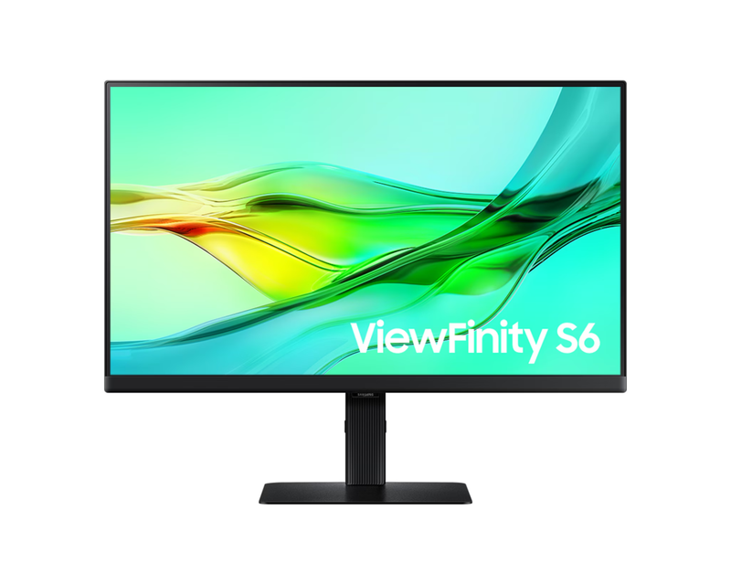 Samsung ViewFinity S6 100Hz QHD IPS Monitor - Black