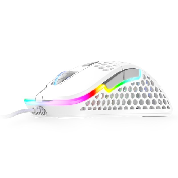 Xtrfy M4 Ultra-Light RGB Gaming Mouse - White