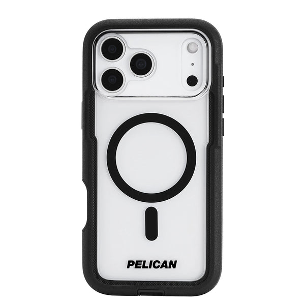 Pelican Voyager MagSafe Case w/ Holster For iPhone 17 Pro Max - Clear