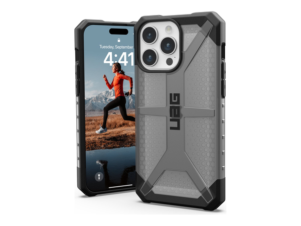 UAG Plasma Case For Apple iPhone 15 Pro Max - Ash