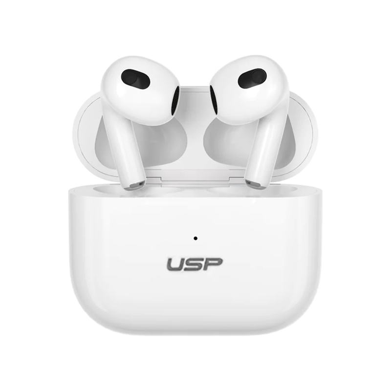 USP True Wireless Ear Buds - White