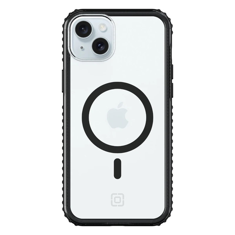 Incipio Grip MagSafe Case For iPhone 15 Plus - Black/Clear