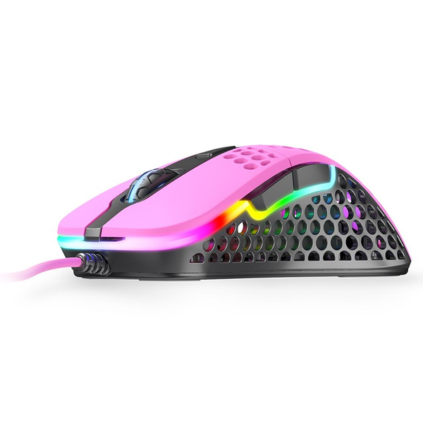 Xtrfy M4 Ultra-Light RGB Gaming Mouse - Pink