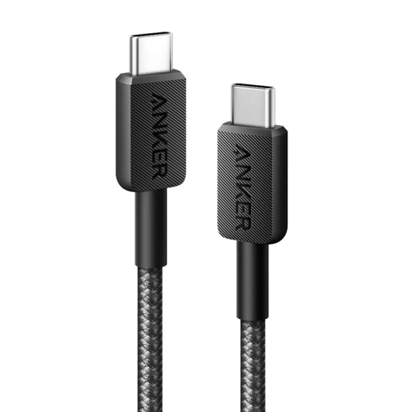 Anker 322 PowerLine USB C to USB C Braided - Black